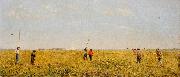 Thomas Eakins Pushing for Rail china oil painting artist
